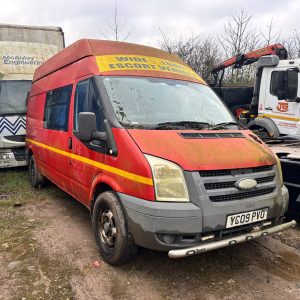 2009 FORD TRANSIT ESCORT VEHICLE GARIC VAN WELFARE DIESEL TOWBAR LOWBAR CAMPER