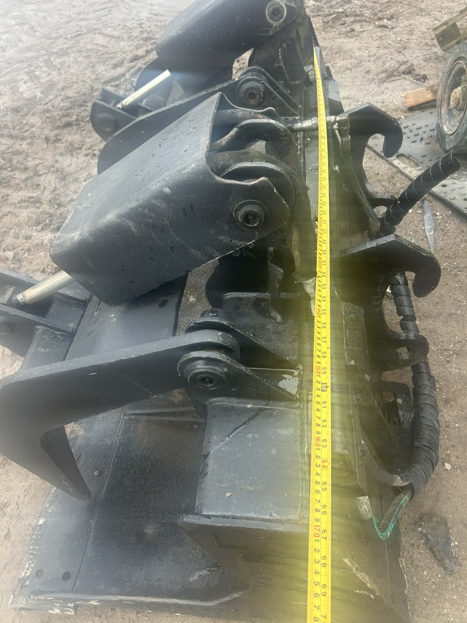 INDUSTRIAL BUCKET AND GRAPPLE TWIN GRAB SKID STEER BOB CAT LOADER DEMOLITION - Image 3