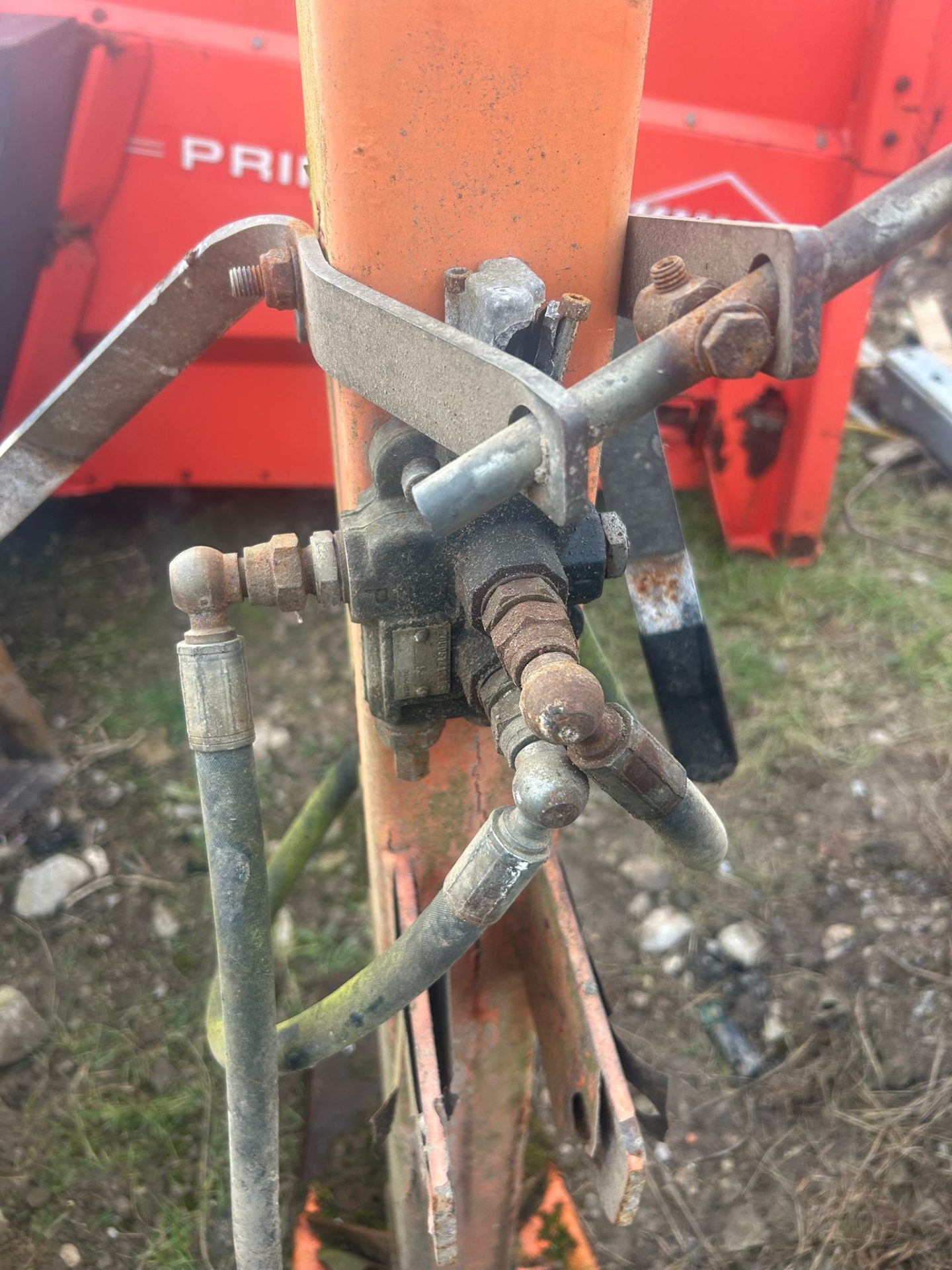 TRACTOR 3 POINT LINKAGE HYDRAULIC LOG SPLITTER FARMING IMPLEMENT LOGGING AGRI - Image 2