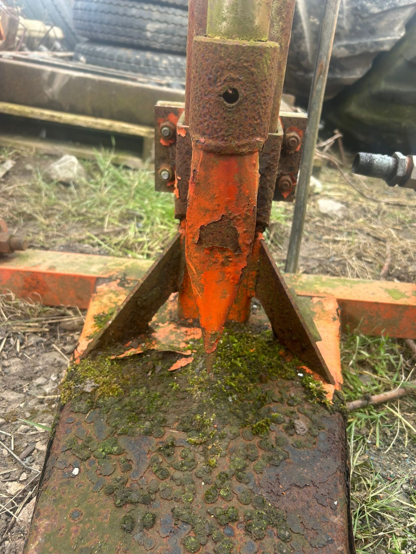 TRACTOR 3 POINT LINKAGE HYDRAULIC LOG SPLITTER FARMING IMPLEMENT LOGGING AGRI - Image 6