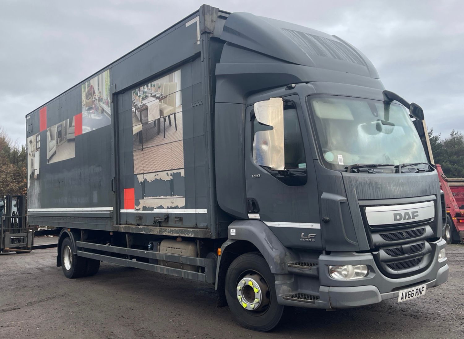 2017 66 DAF LF 45-180 EURO6 ULEZ 16T 25FT CHASSIS CAB DAY CAB TRUCK LORRY 16 TON GROSS