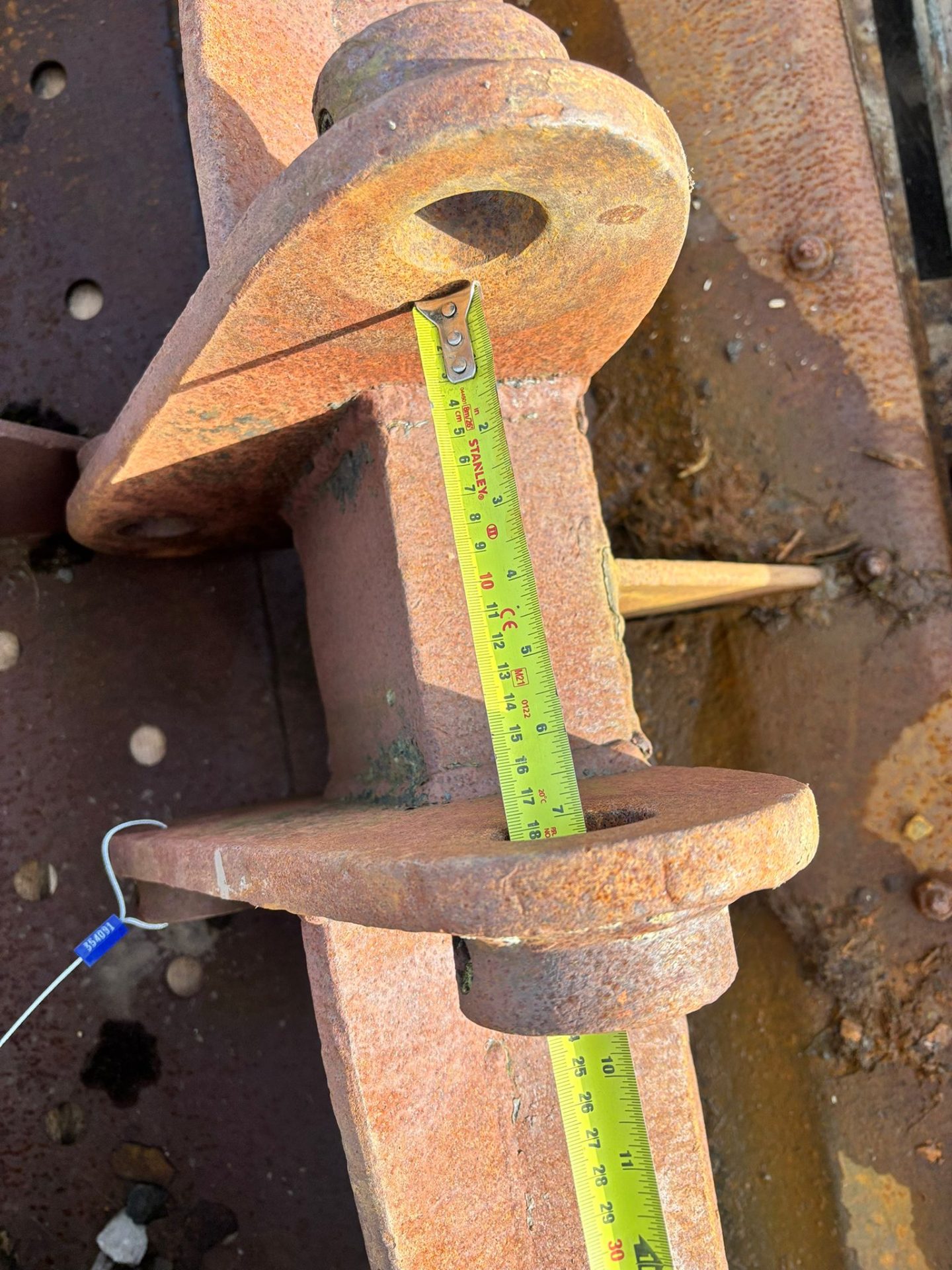 5FT EXCAVATOR DITCHING BUCKET 45MM PINS HEAVY DUTY DIGGER BUCKET 354091 - Image 4