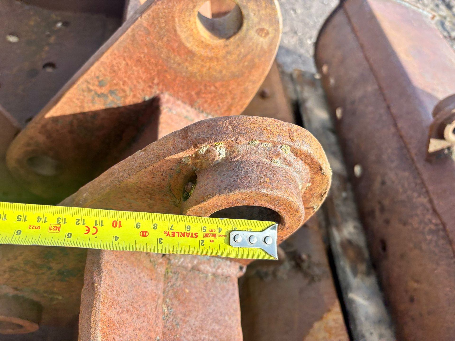 5FT EXCAVATOR DITCHING BUCKET 45MM PINS HEAVY DUTY DIGGER BUCKET 354091 - Image 2