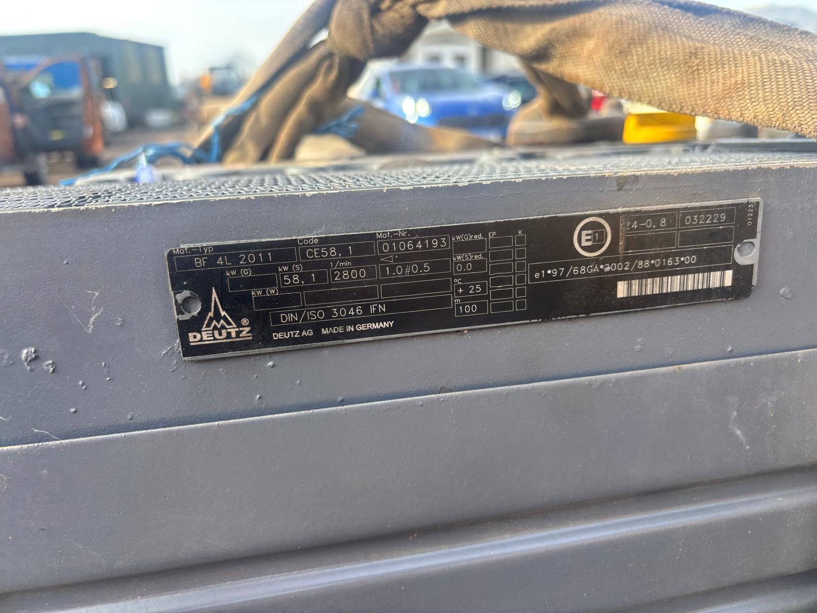 DEUTZ BF4L 2011 INDUSTRIAL DIESEL ENGINE - Image 4
