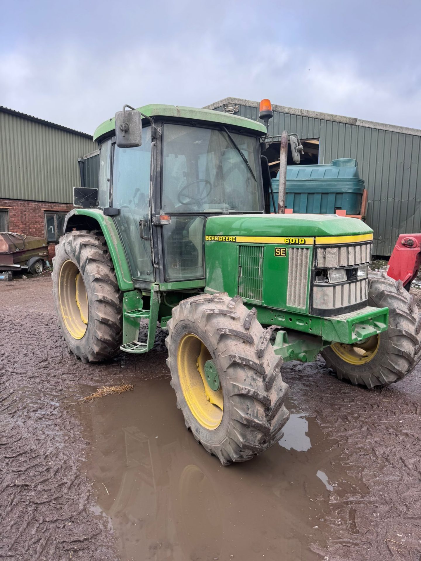 JOHN DEERE 6010 SE 4WD TRACTOR 95HP POWRQUAD 3PL PTO FARM READY - Image 19
