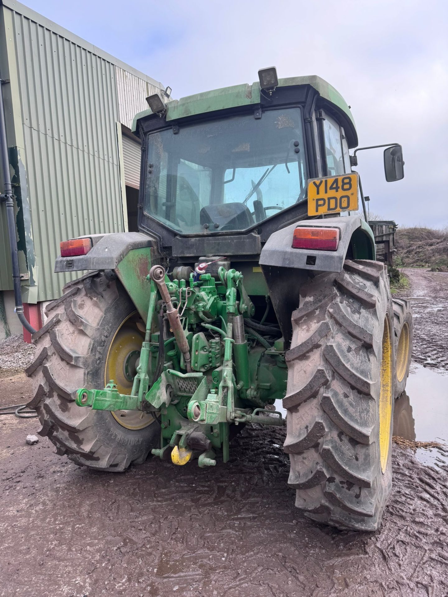 JOHN DEERE 6010 SE 4WD TRACTOR 95HP POWRQUAD 3PL PTO FARM READY - Image 20