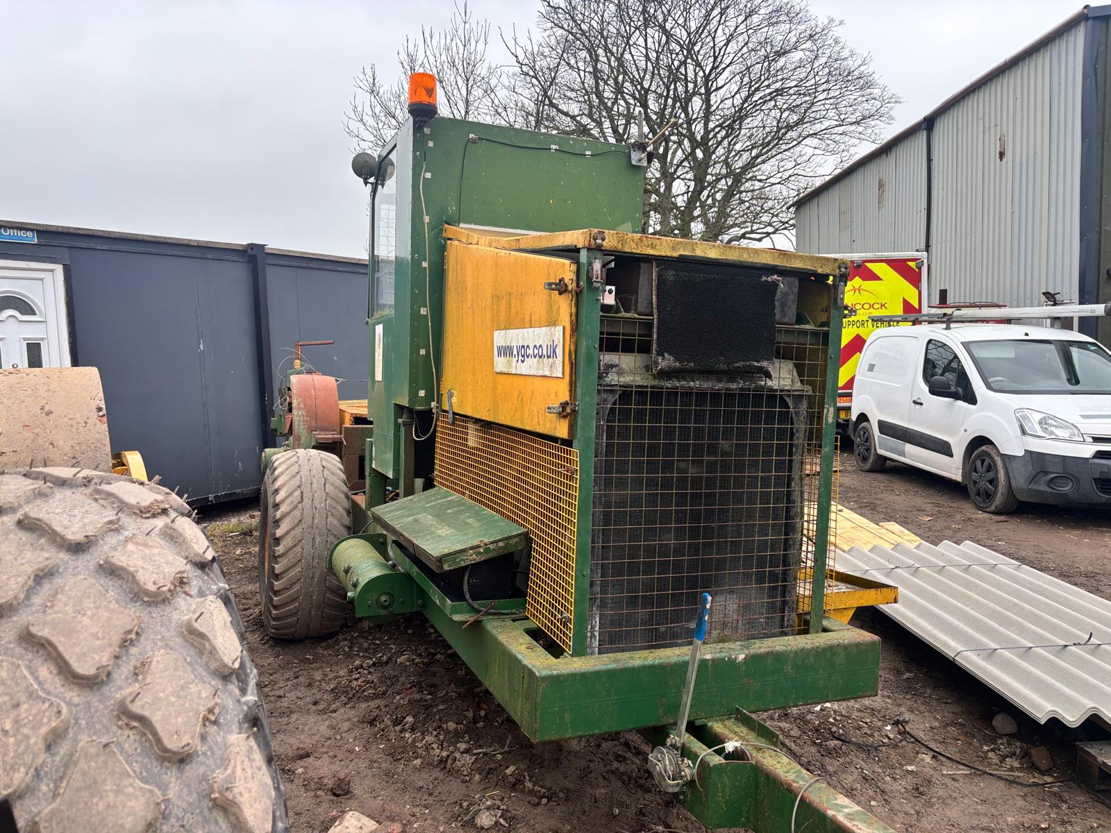 DOUBLE DRUM HIGH SPEED GLIDER WINCH LOGGING FORESTRY WINCH CUMMINS 6 CYLINDER - Image 20