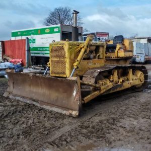 CAT CATERPILLAR D6C DOZER BULLDOZER DIGGER TRACKED MACHINE STEEL TRACKS CRAWLER