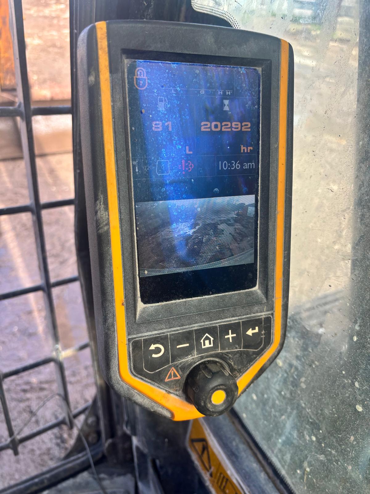 2016 JCB JS160 EXCAVATOR DIGGER PIPED FOR GRAB , NEW UNDERCARRIAGE - Image 12