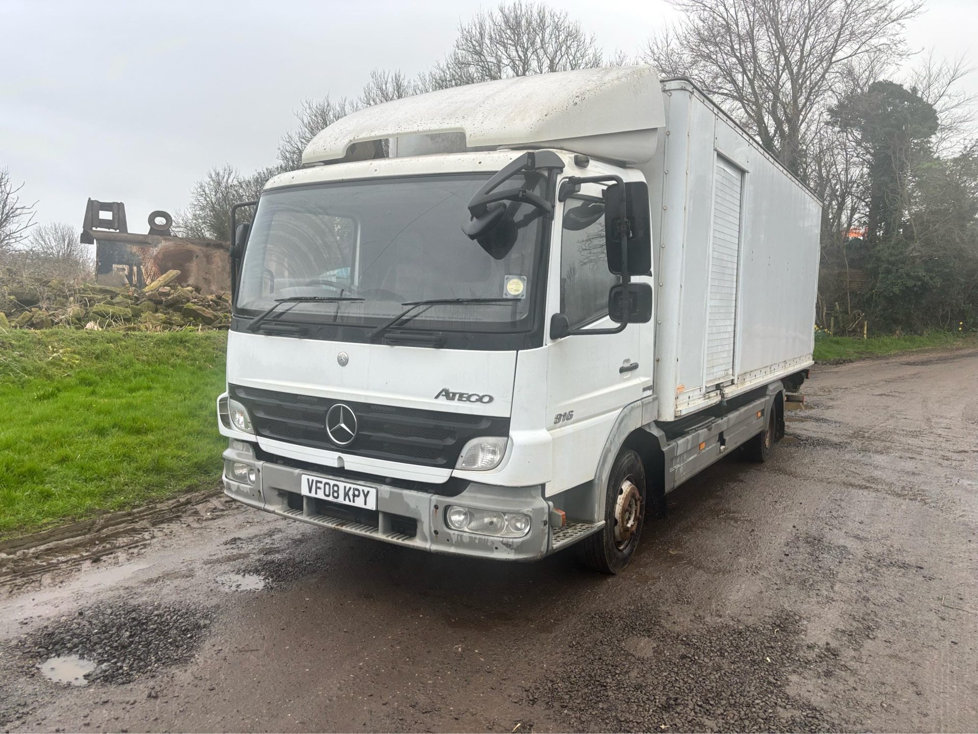 2008 MERCEDES ATEGO 816 BOXVAN WAGON TRUCK PLANT LORRY MANUAL GEARBOX EXPORT