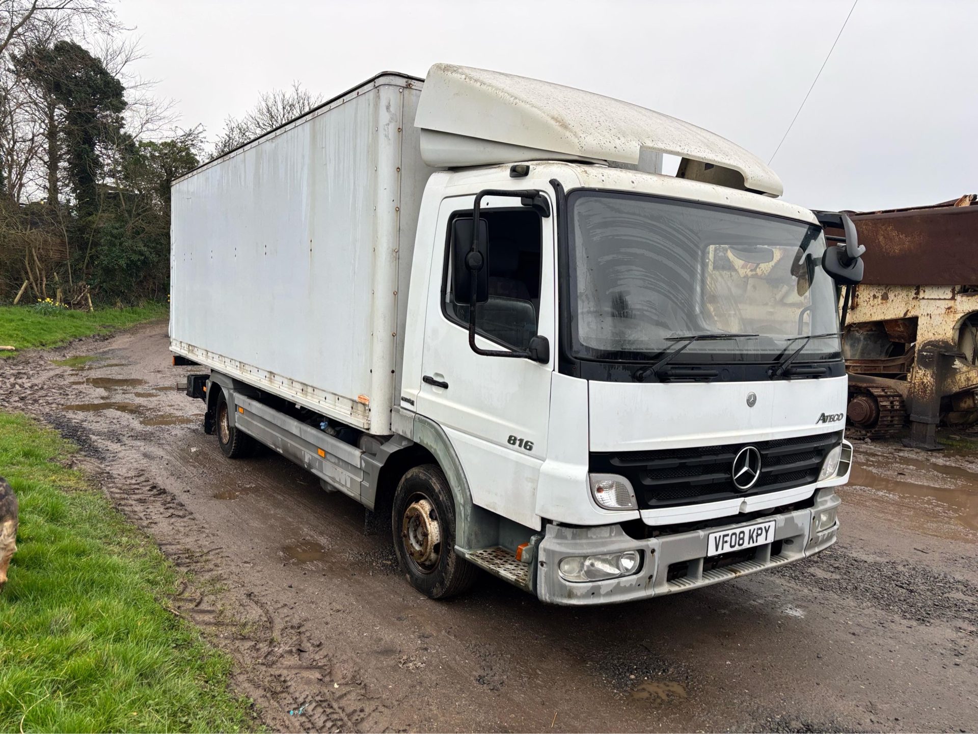 2008 MERCEDES ATEGO 816 BOXVAN WAGON TRUCK PLANT LORRY MANUAL GEARBOX EXPORT - Image 13