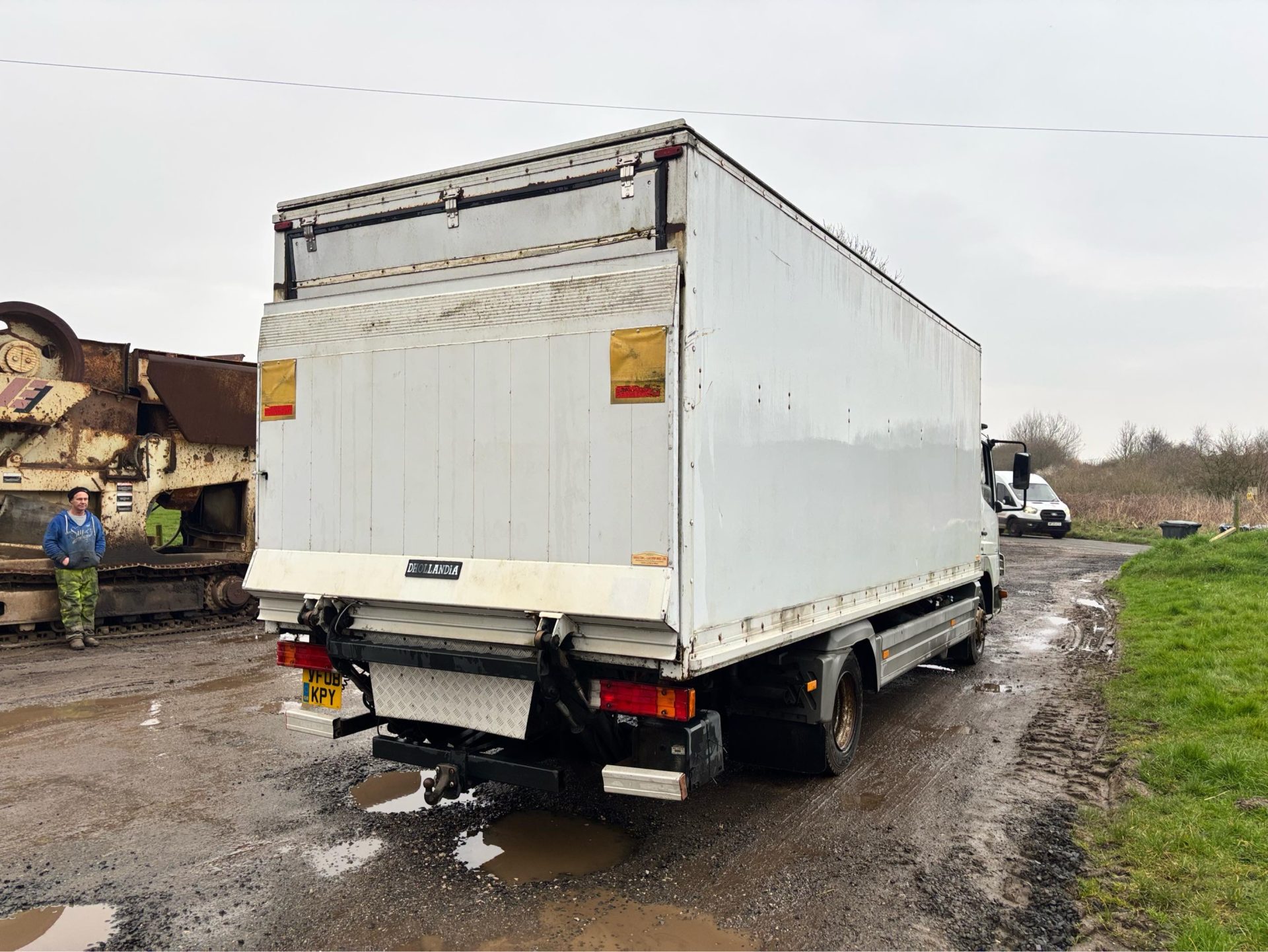 2008 MERCEDES ATEGO 816 BOXVAN WAGON TRUCK PLANT LORRY MANUAL GEARBOX EXPORT - Image 9