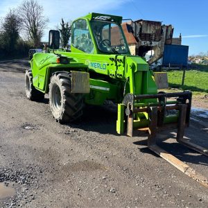 2008 MERLO P38.13 TELEHANDLER TELEPORTER HANDLER LOADER 6800 HRS BUCKET & FORKS