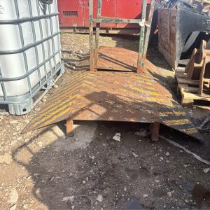 2 X UP AND OVER PIPE RAMPS HEAVY DUTY STEEL CABLE SLURRY HOSE PROTECTORS FARM SITE EQUIPMENT