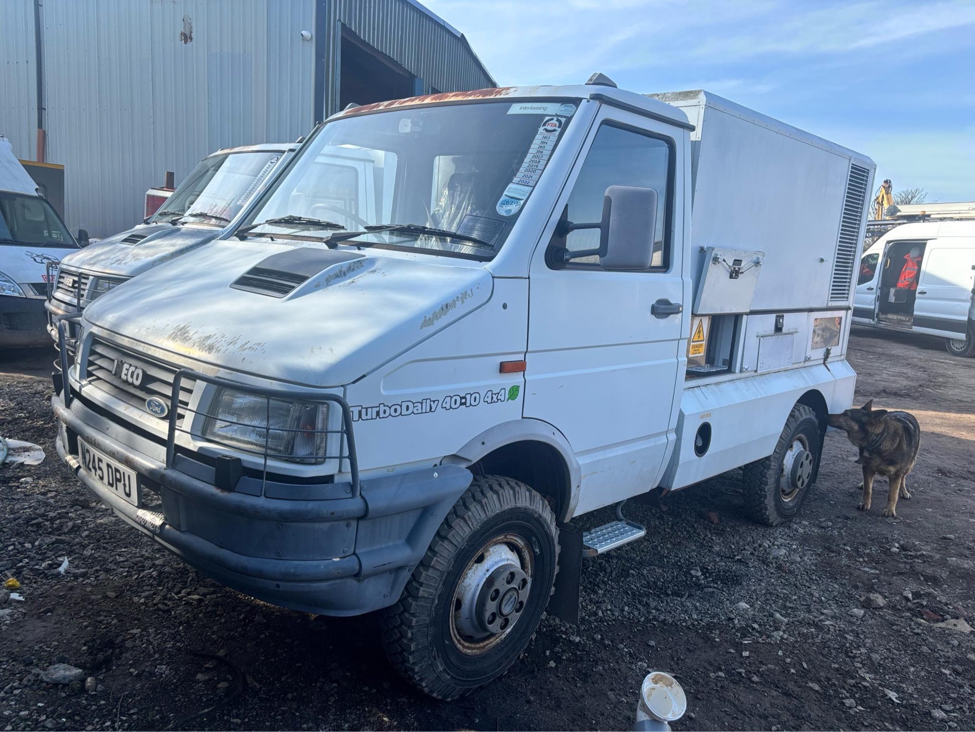 1995 IVECO 4 WHEEL DRIVE DAILY 40-10 C/W 50 KVA GENERATOR 13000 MILES CAMPER VAN - Image 20