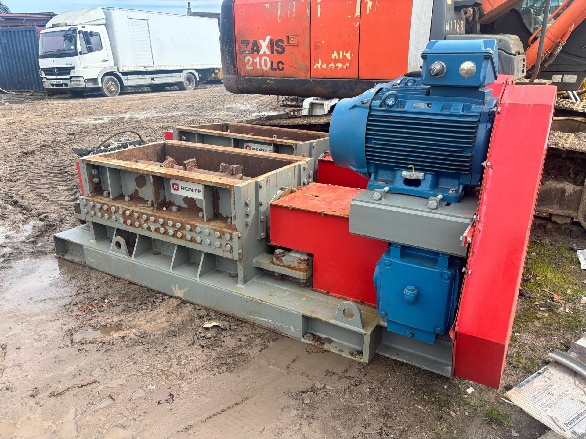 2018 RENTEC ELECTRIC WASTE RUBBISH WASTE WOOD SHREDDER SKIP YARD CRUSHER