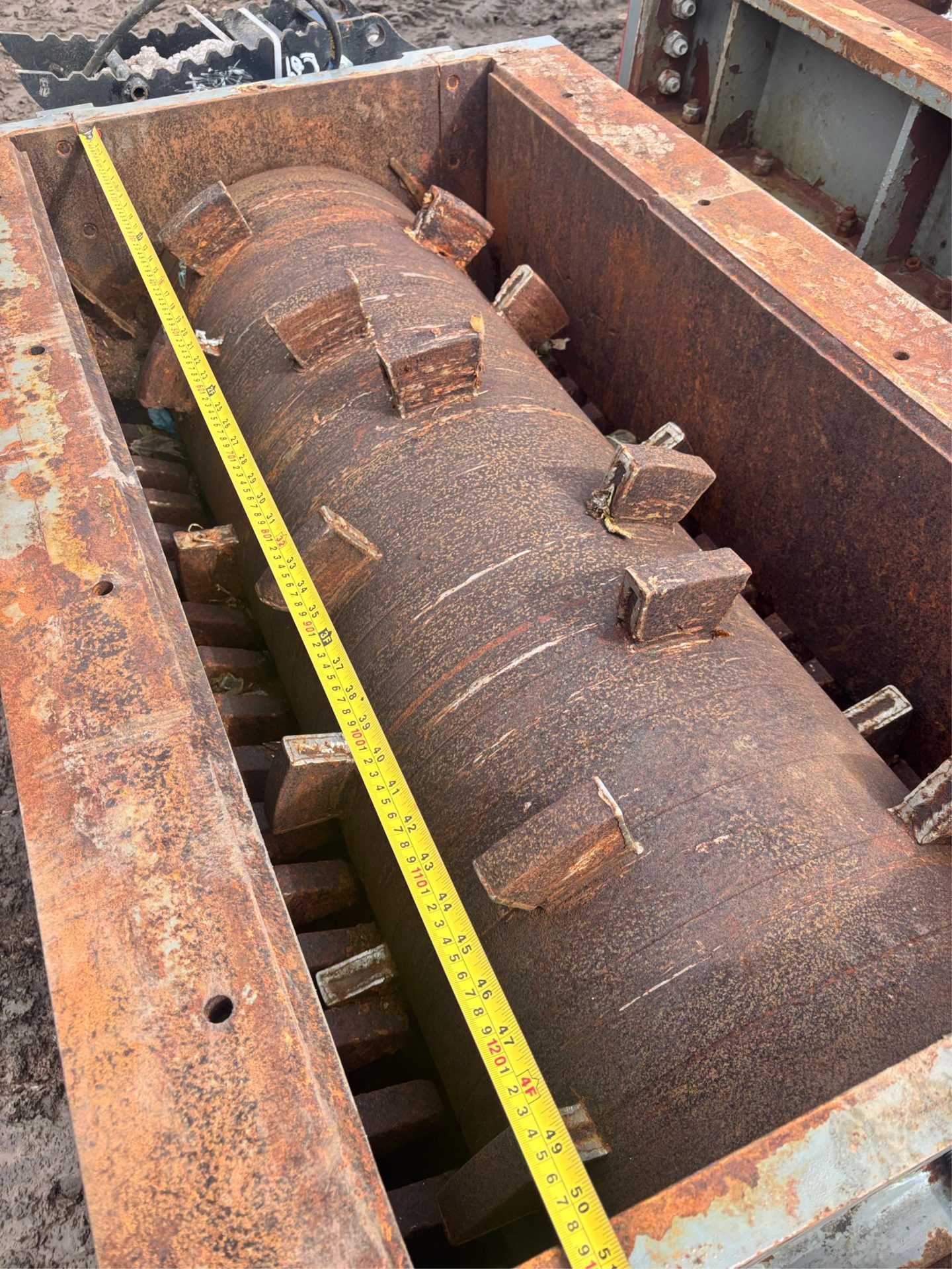 2018 RENTEC ELECTRIC WASTE RUBBISH WASTE WOOD SHREDDER SKIP YARD CRUSHER - Image 12