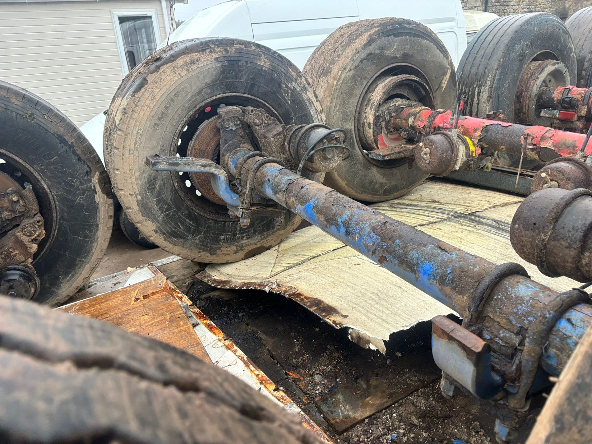 3 x HIGH SPEED 10 STUD ROR AXLES WHEELS TYRES WAGON TRUCK TRAILER ARTIC VEHICLE