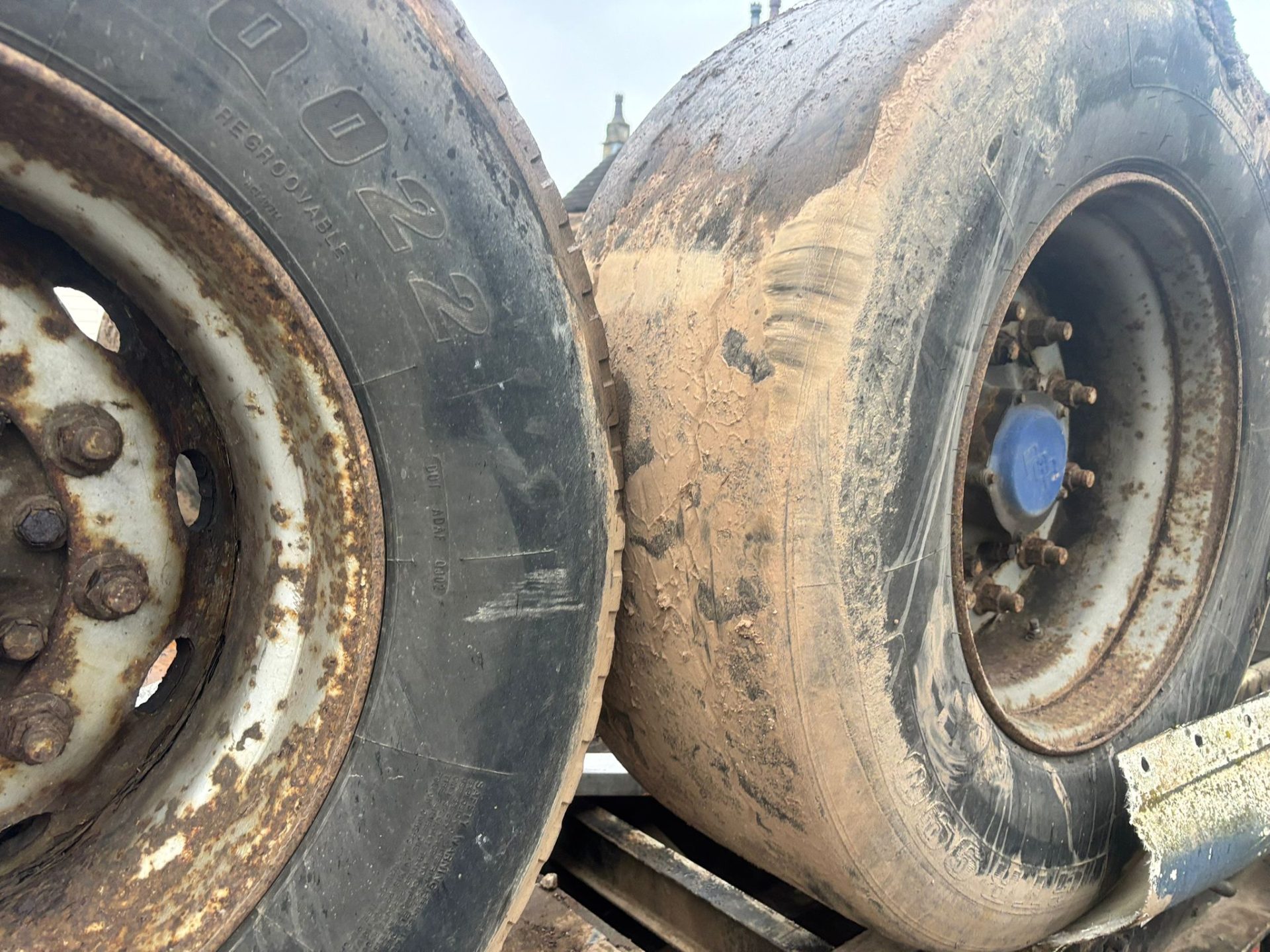 3 x HIGH SPEED 10 STUD ROR AXLES WHEELS TYRES WAGON TRUCK TRAILER ARTIC VEHICLE - Image 6