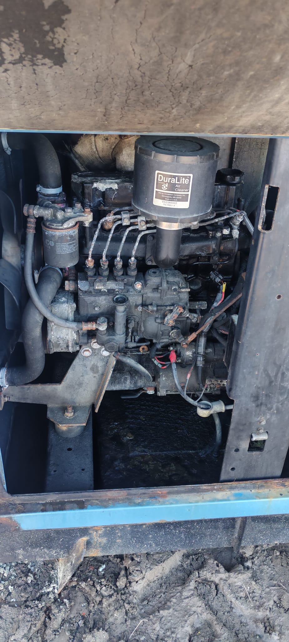 SDMO 20KVA DIESEL GENERATOR SINGLE PHASE MITSUBISHI ENGINE SILENT SITE GENERATOR - Image 6