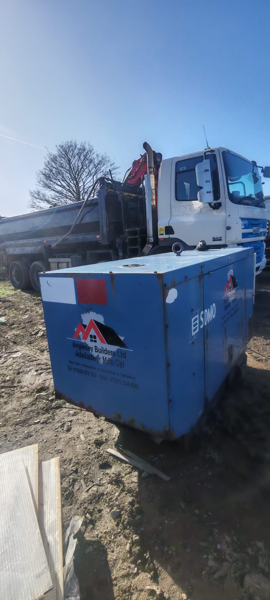 SDMO 20KVA DIESEL GENERATOR SINGLE PHASE MITSUBISHI ENGINE SILENT SITE GENERATOR - Image 3