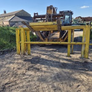 STEEL PEDESTRIAN BARRIERS FOR GARAGE WORKSHOP PIT ACCESSORY FORKLIFT SKIP YARD