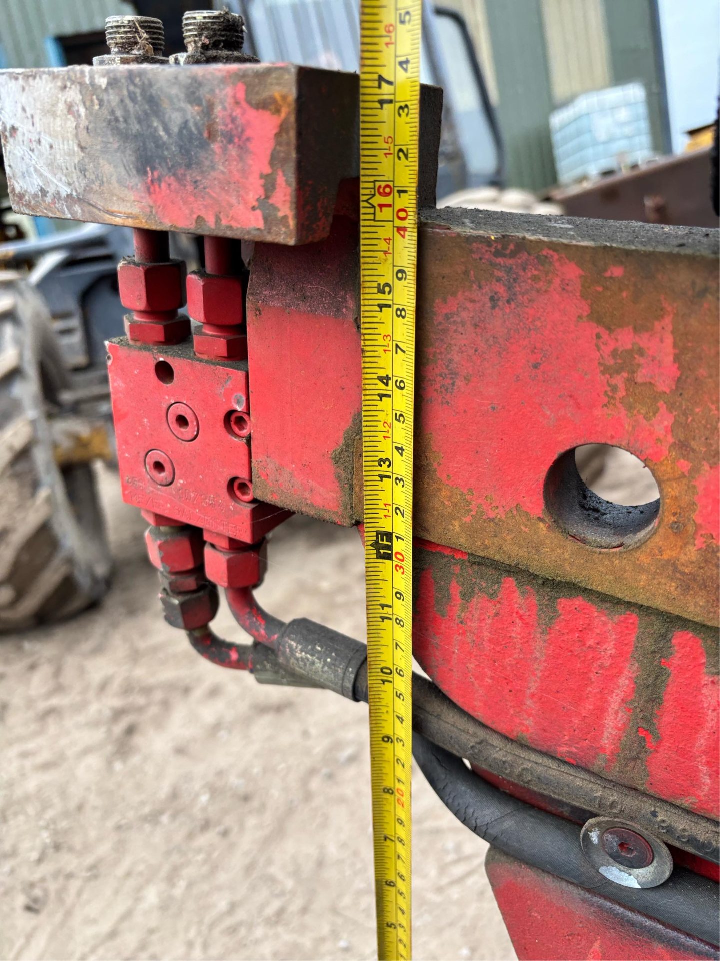 HYDRAULIC FORKLIFT ROTATING BALE PAPER CLAMP LOADER TRACTOR LOADALL TELEHANDLER - Image 3