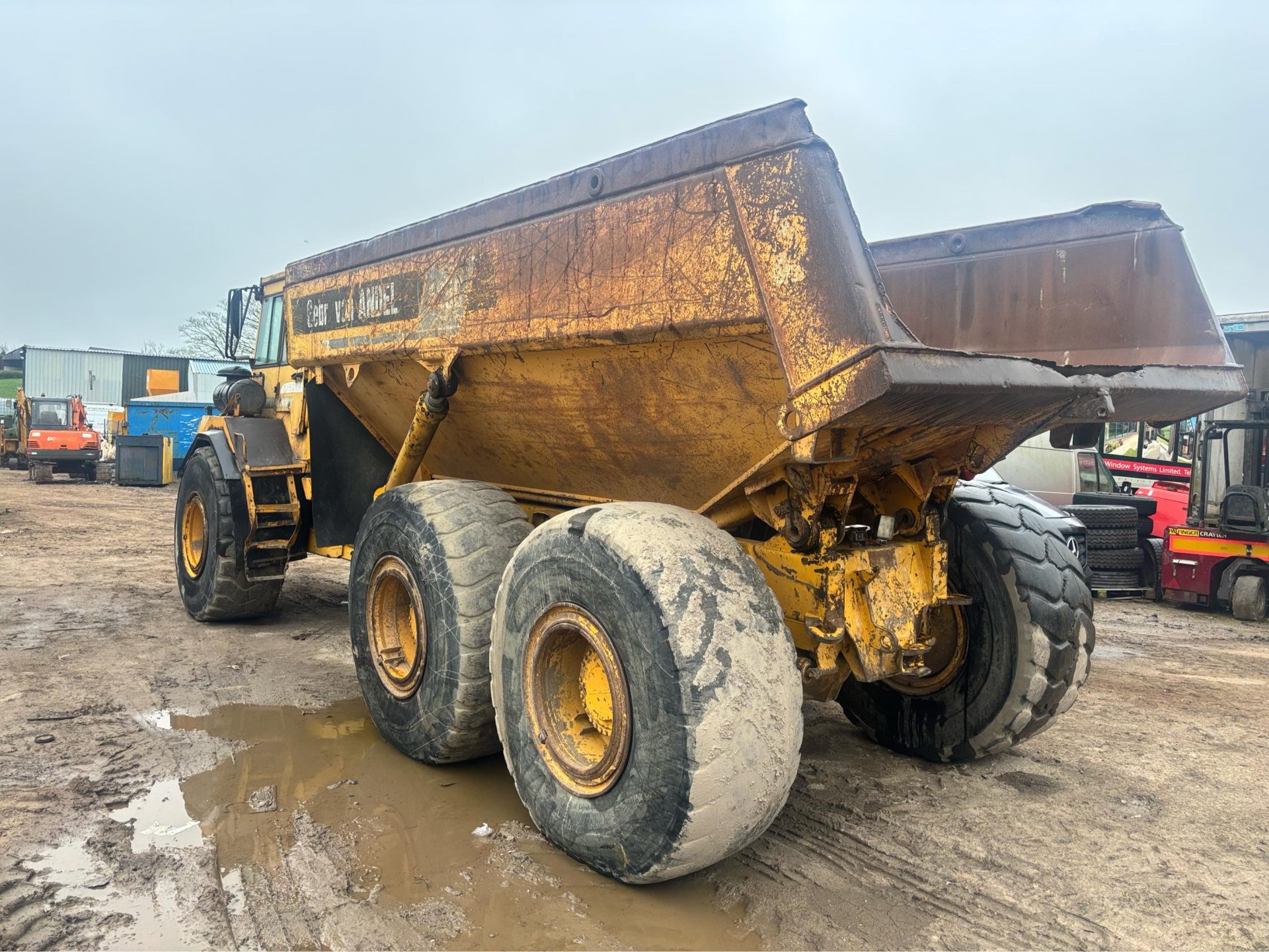 VOLVO A25C DUMP TRUCK DUMPER 6X6 EARTHMOVER ENGINE SEIZED - Image 7