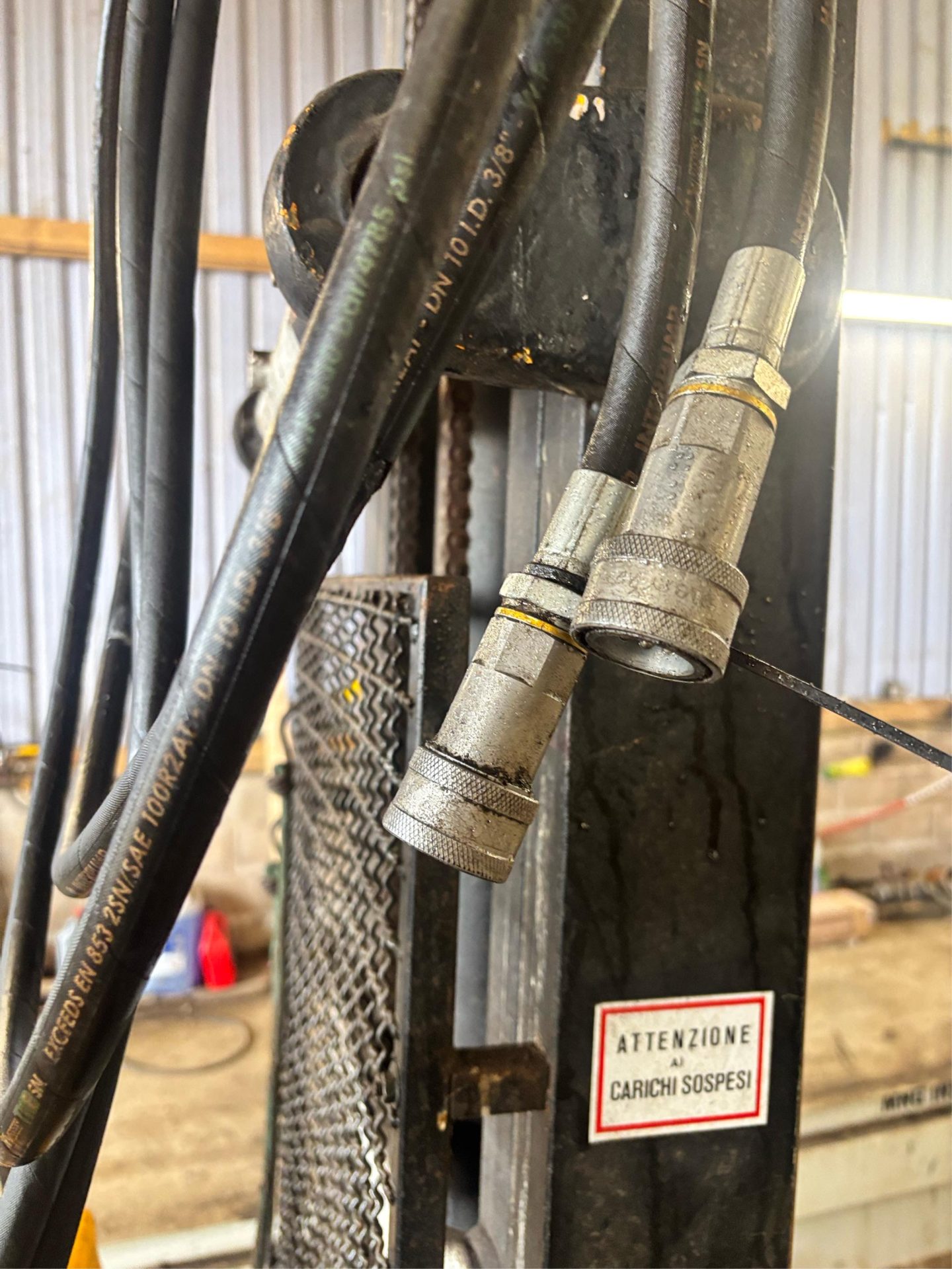 DIESEL FORKLIFT TRUCK FORKS FORK LIFT 3 CYLINDER DIESEL ENGINE 1.6 TON LIFT - Image 5