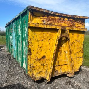 35 YARD ROLL ON ROLL OFF RO RO SKIP BIN WASTE HOOK LOADER TRUCK WAGON LORRY