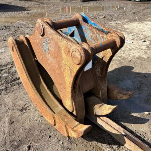 EXCAVATOR DIGGER SCRAP GRAB WASTE 5 TYNE GRAPPLE DEMOLITION HITACHI JCB DAEWOO