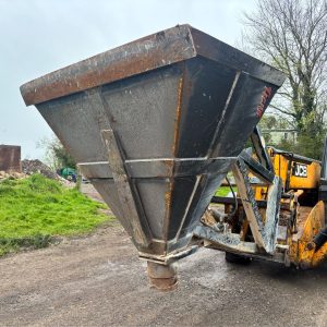 HYDRAULIC CUT OFF BULK BAGGING BUCKET - JCB TELEHANDLER TRACTOR LOADING SHOVEL