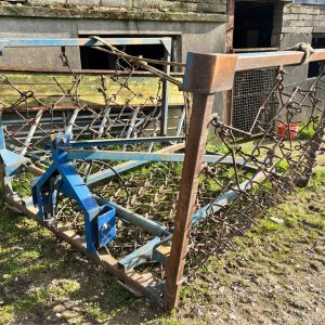 HYDRAULIC 3 POINT LINKAGE CHAIN HARROW FOR TRACTOR ROLLER SPREADER CULTIVATOR TRAILER