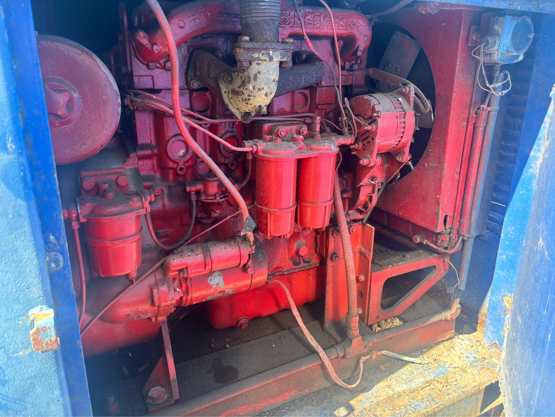 PERKINS 4 CYLINDER ENGINE 6" WATER HOLMES PUMP IRRIGATION WATER FILTER SYSTEM FITTED - Image 6