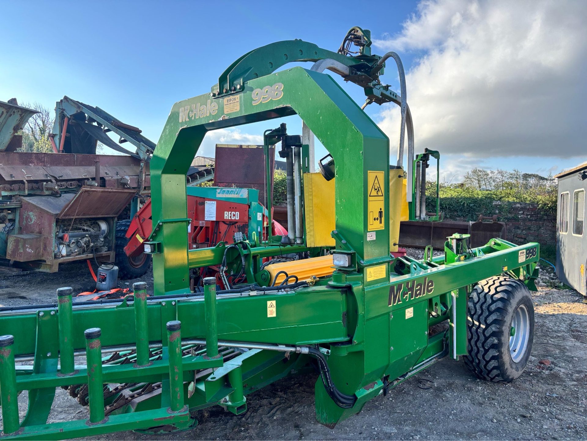 2013 MCHALE 998 BALE WRAPPER 29000 BALES EXCEPTIONAL CONDITION TRACTOR FUSION - Image 18