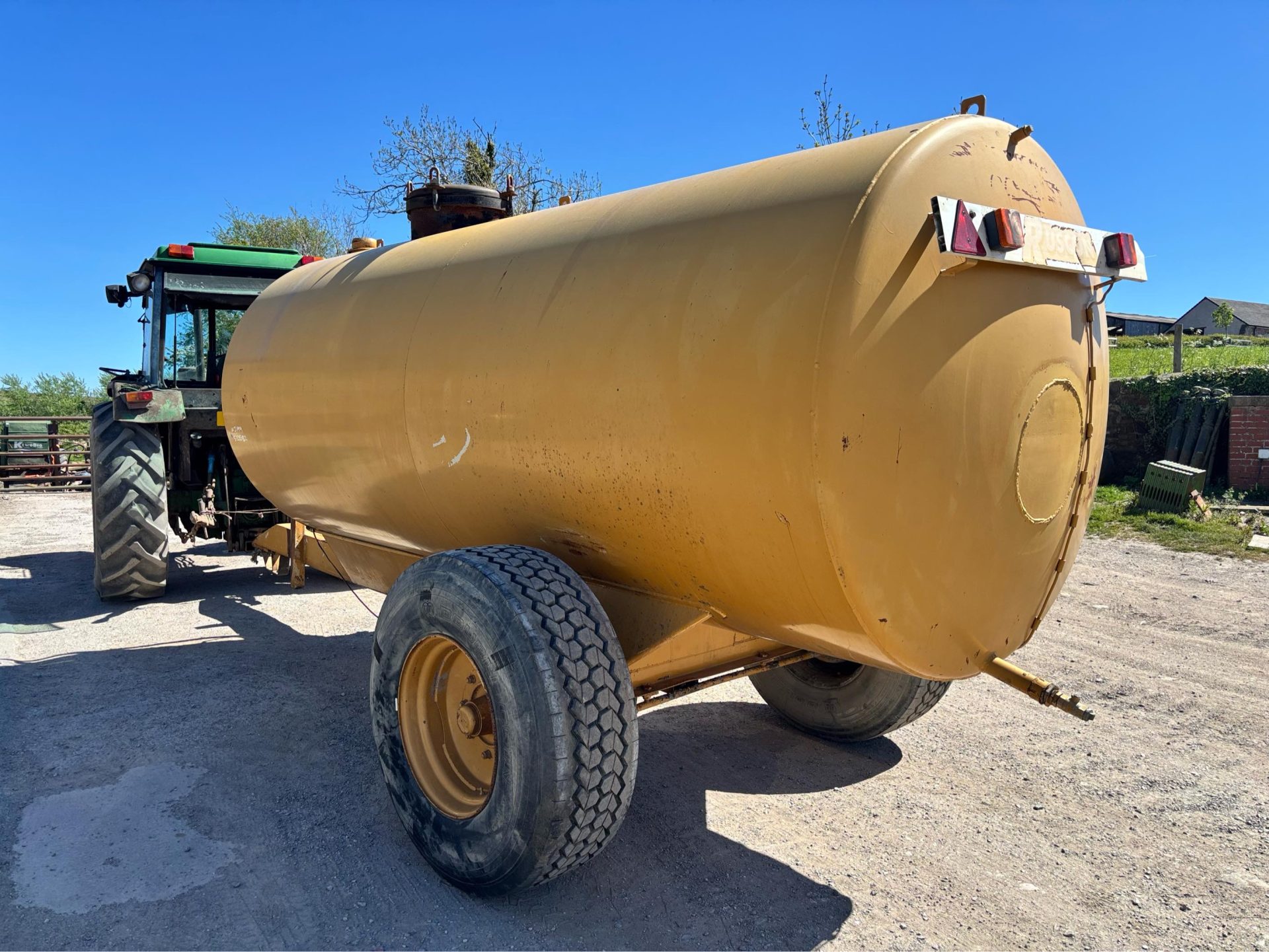 BUNDED FUEL BOWSER TRACTOR DRAWN DIESEL OIL WATER CONTAINER , DUST SUPRESSION - Image 8