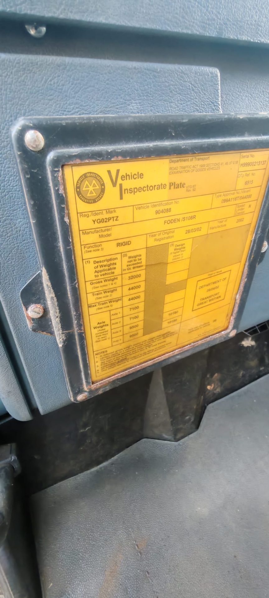 FODEN 8X4 DOUBLE DRIVE RIGID TANKER TRUCK WAGON CAT 12 ENGINE - Image 18