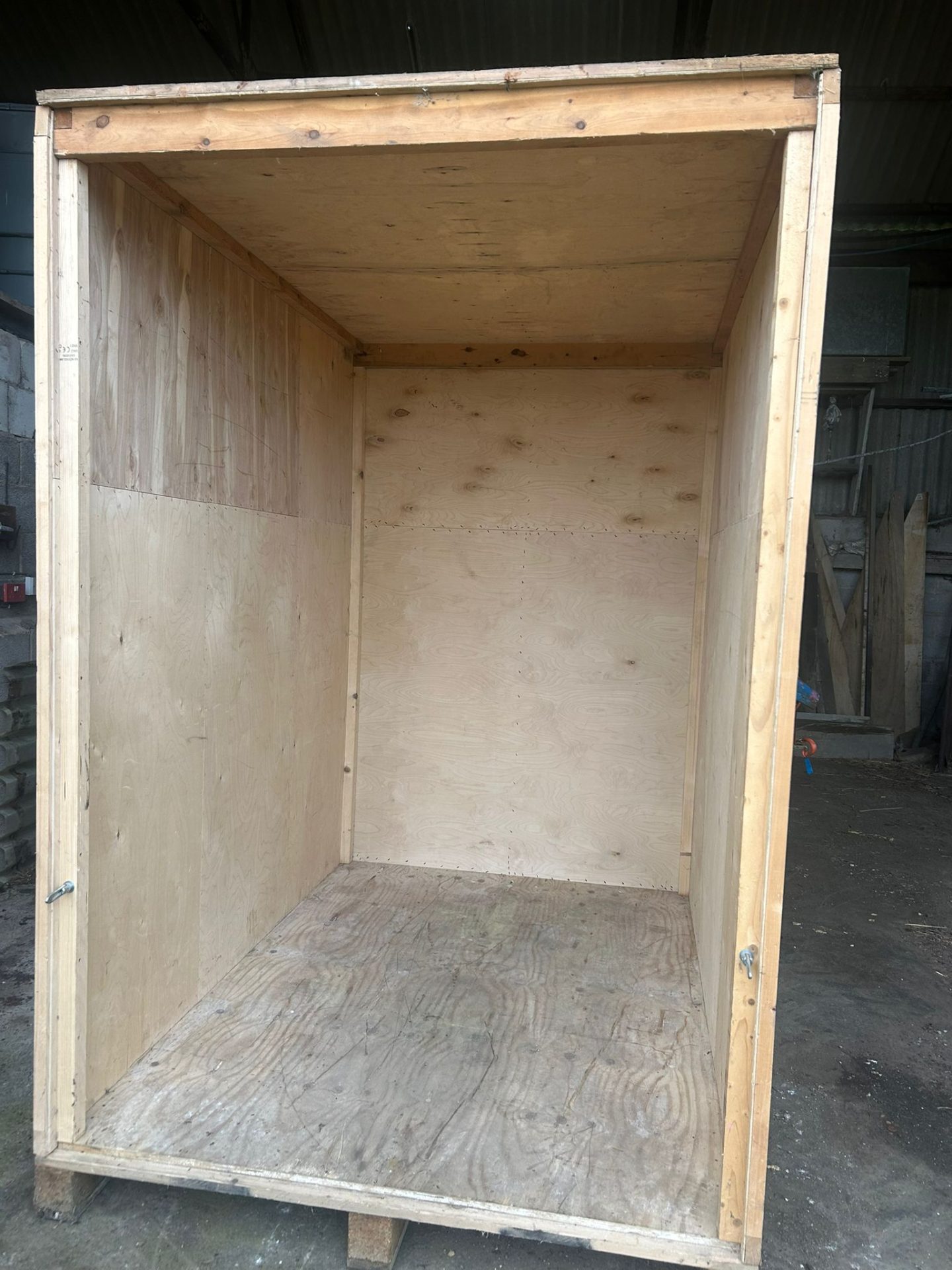 WOODEN STORAGE FURNITURE REMOVAL CRATES TRANSPORT BOXS HOUSE SHIPPING BOX - Image 18