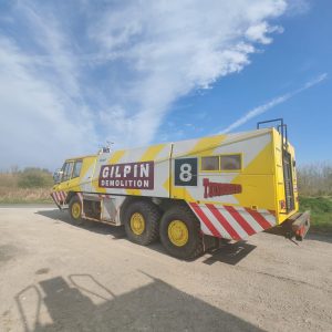 REYNOLDS BOUGHTON 6X6 AIRPORT FIRE ATTENDER FIRE ENGINE WAGON TRUCK WATER CANNON