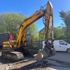 2003 JCB 160 EXCAVATOR TRACKED DIGGER 12000 HOURS 1 BUCKET