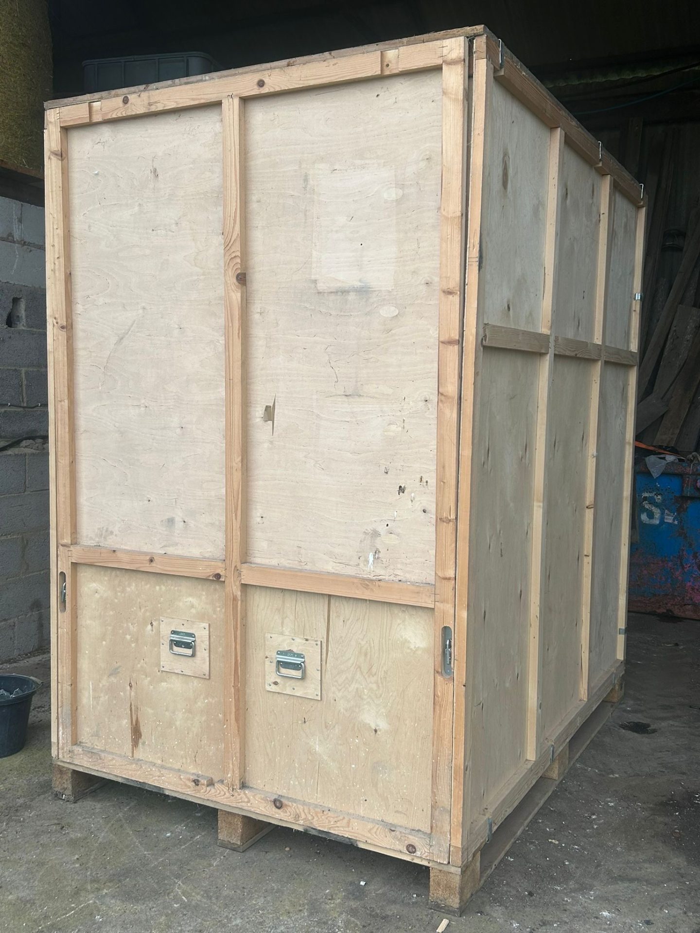 WOODEN STORAGE FURNITURE REMOVAL CRATES TRANSPORT BOXS HOUSE SHIPPING BOX
