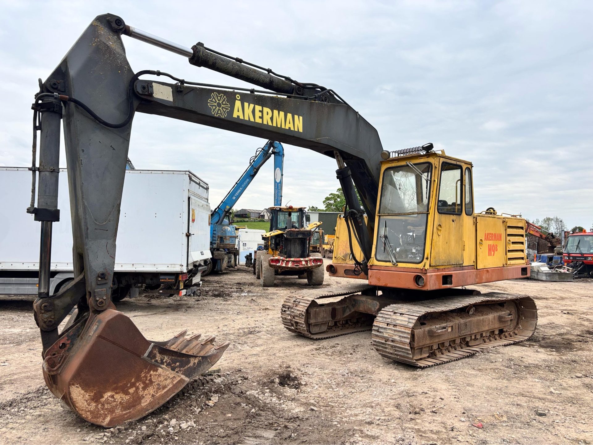 18 TON ACKERMAN J9B EXCAVATOR TRACKED DIGGER 12800 HOURS BUCKET ENGINE OVERHAUL