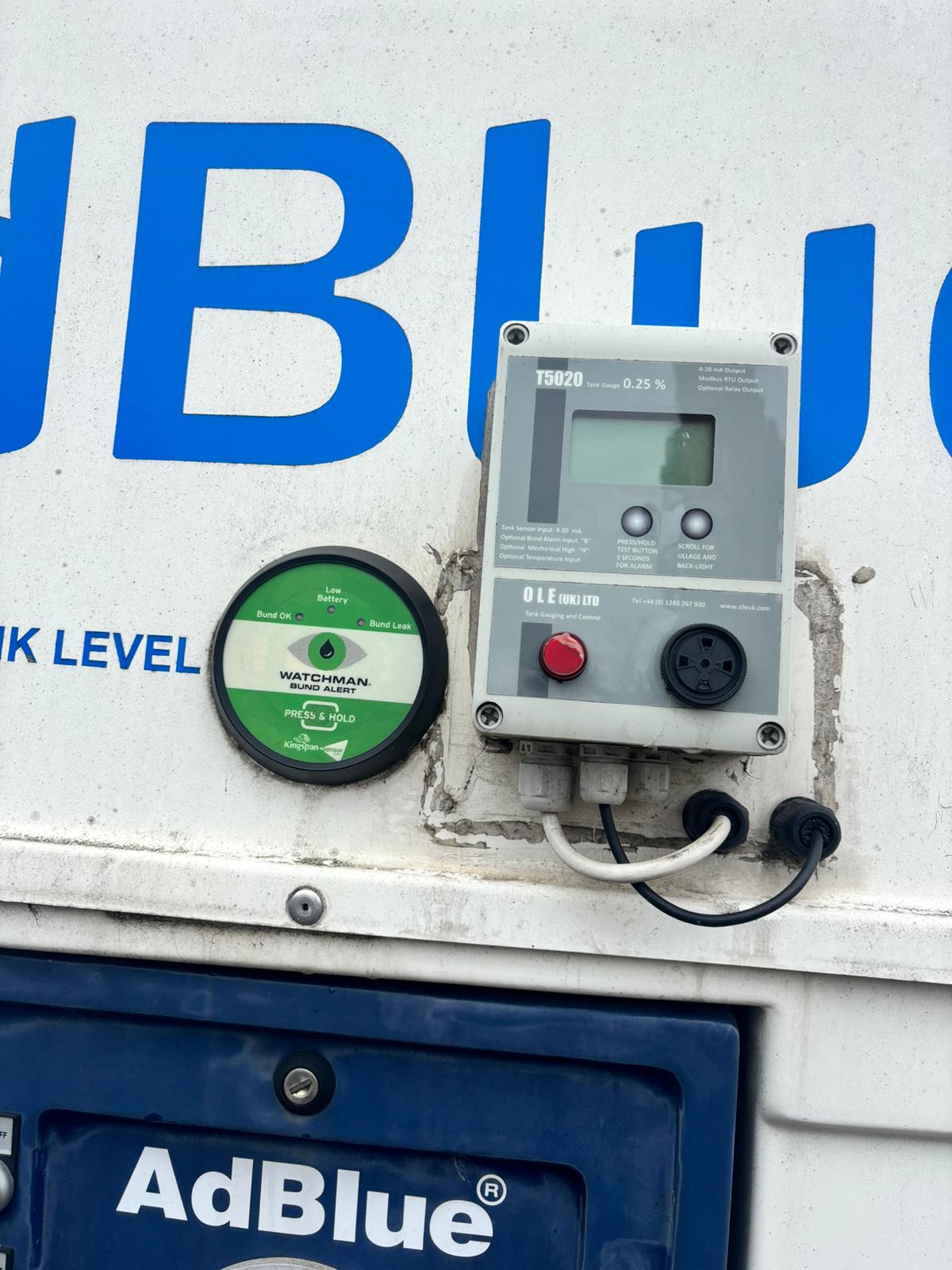 BULK ADBLUE STORAGE TANK DISPENSING UNIT YARA INTERNATIONAL DIESEL EMISSIONS - Image 9
