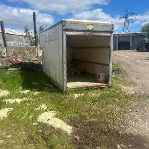 van transit body storage container 2.5m H x 2.1m W x 5.4m L Over the cab 1.2m