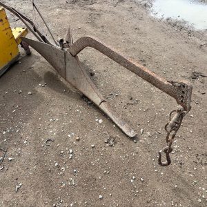 VINTAGE ANTIQUE HORSE DRAWN PLOUGH FARM IMPLEMENT COLLECTORS ITEM