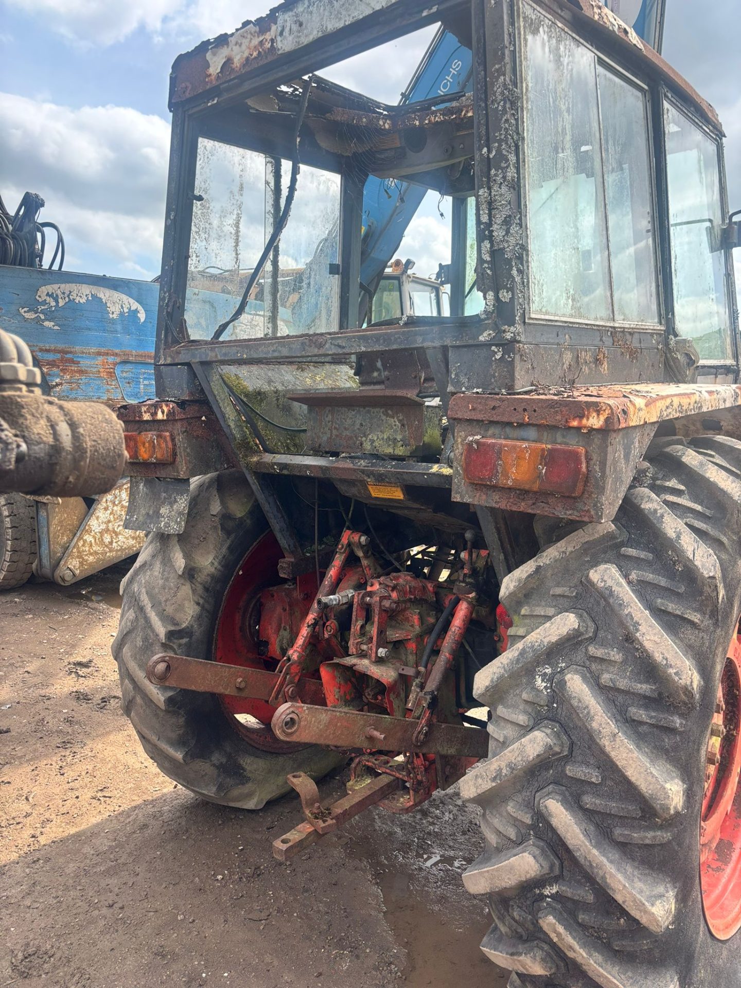 DAVID BROWN 1212 4WD TRACTOR CAB TRACTOR VINTAGE CLASSIC AGRICULTURAL TRACTOR - Image 7