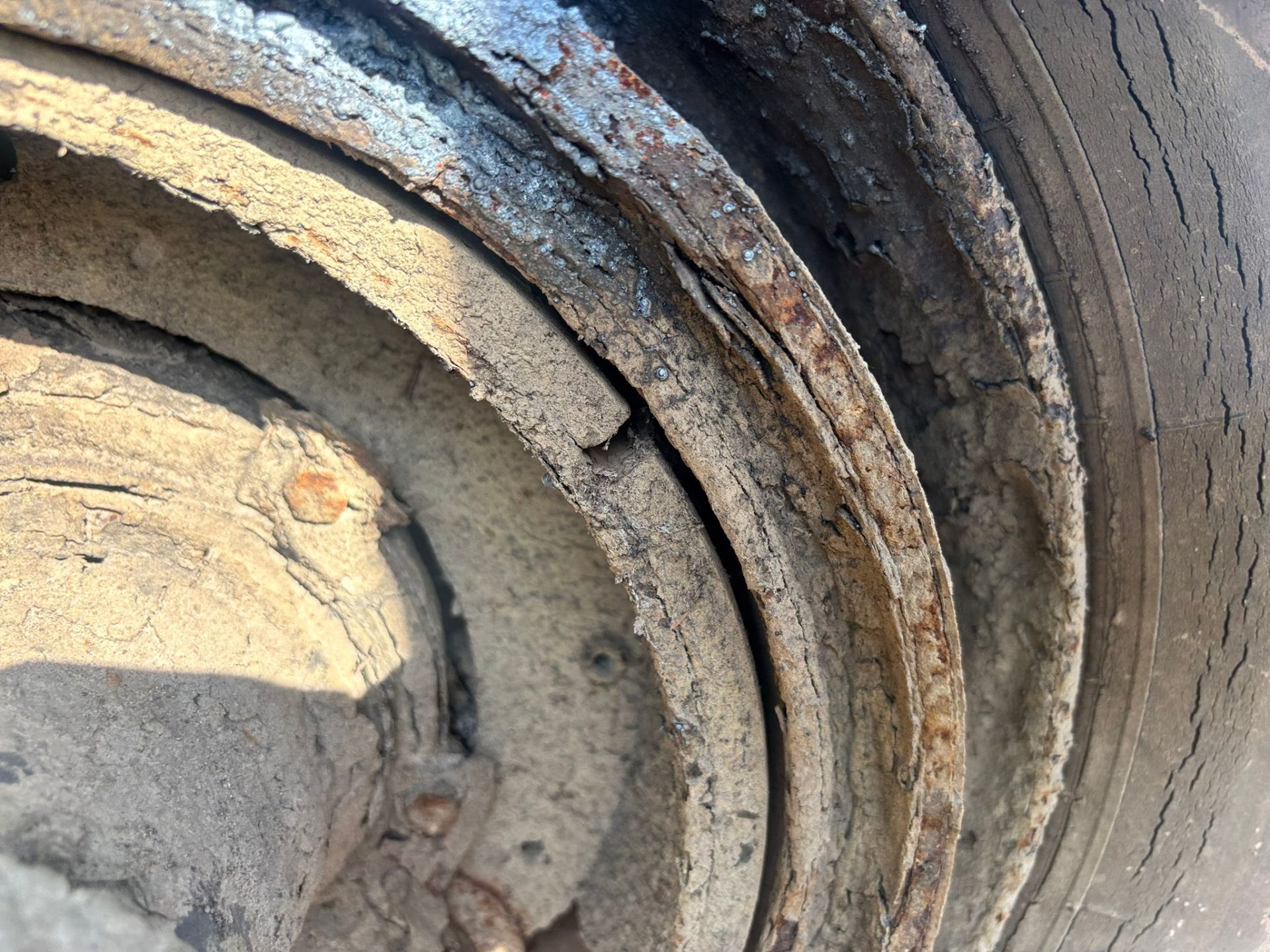 3 X DRUM TRAILER AXLES 10 STUD DUAL WHEEL AXLES 19.5 WHEELS & TYRES ARTIC TRAILER AXLES - Image 13