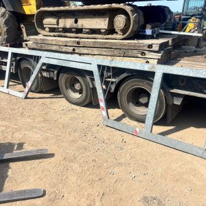 16 FOOT METAL BOX SECTION BARRIER GATE SECURITY GATE FARM GATE INDUSTRIAL YARD GATE HEAVY DUTY
