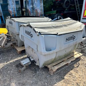 2 X HILLTIP SALT SPREADERS ICE STRITTER GRITTER SPARES OR REPAIRS WINTER MAINTENANCE SPREADER