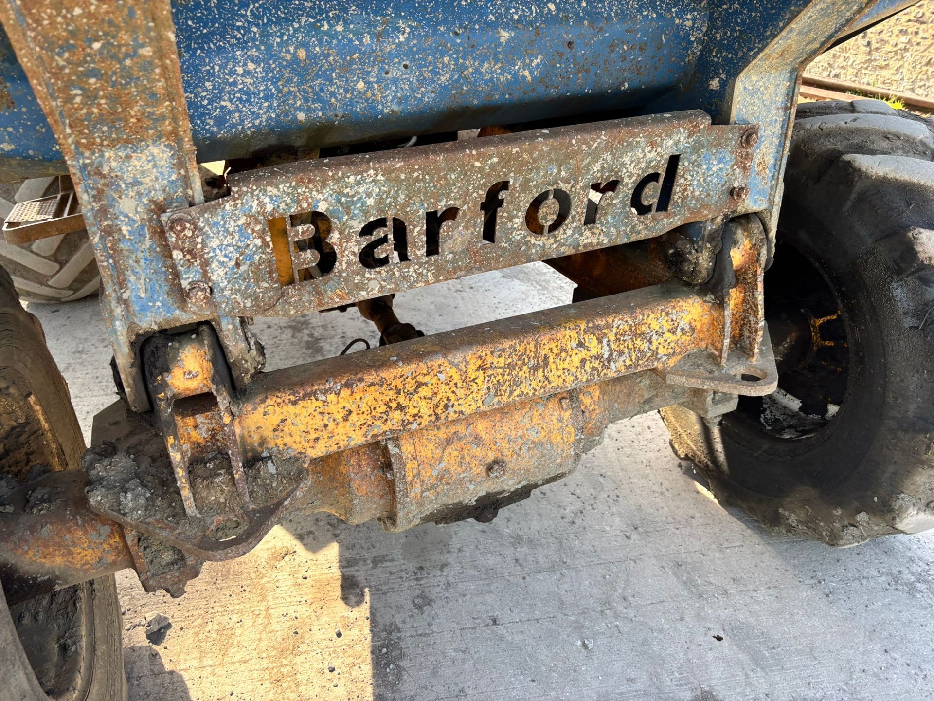 1997 BARFORD SX6000 6 TON FOUR WHEEL DRIVE STRAIGHT TIP DUMPER SITE DUMPER - Image 7